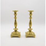 A pair of candlesticks