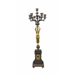 Candelabra in empire manner, six-light, five-branched