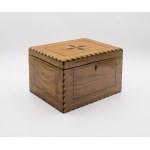Inlaid tray with lock