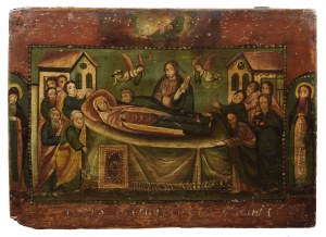 Dormition of the Blessed Virgin Mary - Koimesix - icon