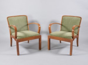 Pár křesel ve stylu art déco