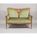 Art Nouveau style sofa