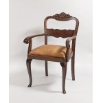 Armchair in the style of Thomas Chippendale designs