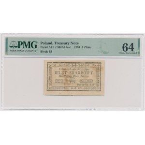 4 złote 1794 - (1)(B)