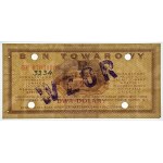 PEWEX, 2 dolary 1969 - WZÓR - GM