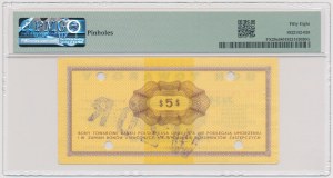 PEWEX, $5 1969 - MODEL - FE