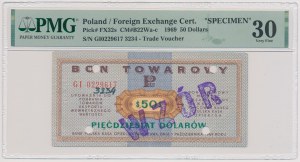 PEWEX, $50 1969 - MODEL - GI.