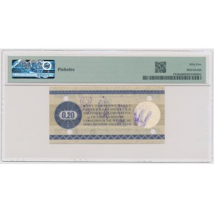 PEWEX, 20 centów 1979 - WZÓR - HN