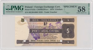 PEWEX, $5 1979 - MODEL - HE
