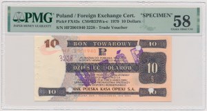 PEWEX, $10 1979 - MODEL - HF