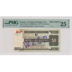 PEWEX, 50 dolarów 1979 - WZÓR - HJ