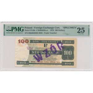PEWEX, 100 dolarów 1979 - WZÓR - HK
