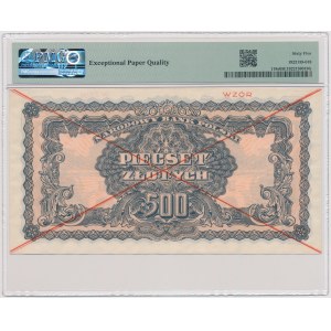 500 złotych 1944 ...owym - WZÓR - AC