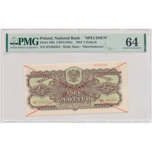 5 złotych 1944 ...owe - WZÓR - HY