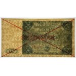 20 złotych 1947 - SPECIMEN - PMG 64