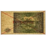 500 złotych 1946 - SPECIMEN - A 1234567/8900000