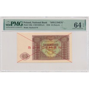 10 złotych 1946 - SPECIMEN