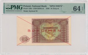 10 zloty 1946 - SPECIMEN