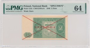 2 gold 1946 - SPECIMEN