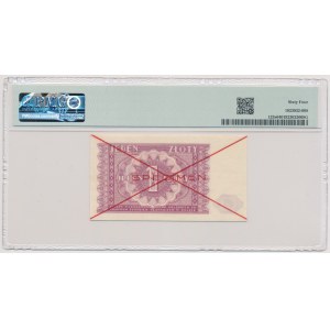 1 złoty 1946 - SPECIMEN
