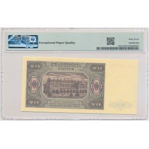 Wzór kolekcjonerski 20 złotych 1948 KE