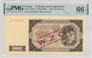 Sběratelský model 500 gold 1948 CC
