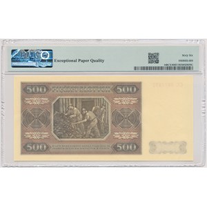 Wzór kolekcjonerski 500 złotych 1948 CC