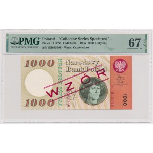 Wzór kolekcjonerski 1000 złotych 1965 S