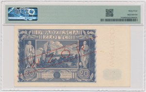 20 gold 1936 - MODEL - AM 1234567