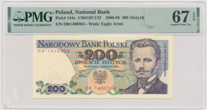 200 zloty 1986 - DR