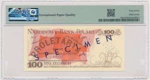 100 zloty 1975 - MODEL - A 0000000 - No.0258.