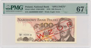 100 zloty 1976 - MODEL - AK 0000000 - No.0386.