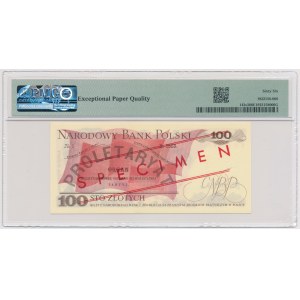 100 złotych 1979 - WZÓR - EU 0000000 - No.0703