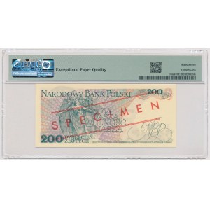 200 złotych 1976 - WZÓR - A 0000000 - No.0218