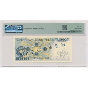 1000 złotych 1975 - WZÓR - A 0000000 - No.1507