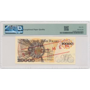20.000 złotych 1989 - WZÓR - A 0000000 - No.0978