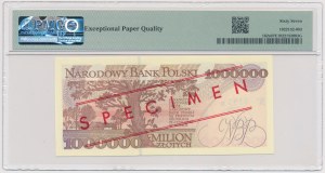 1 million zloty 1993 - MODEL - A 0000000 - No.0183.