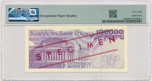 100,000 zloty 1993 - MODEL - A 0000000 - No.0468.