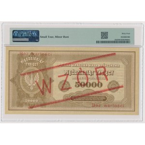 50.000 mkp 1922 - WZÓR - RZADKI