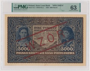 5000 mkp 1920 - MODEL - III Series A 123456/789012.