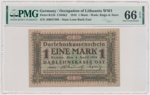 Kaunas, 1 mark 1918 - A