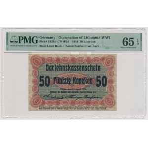 Poznań, 50 kopiejek 1916 - nabywa - duża czcionka