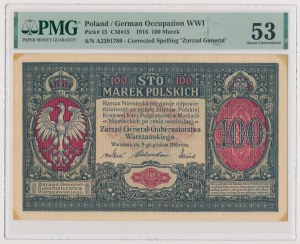 100 mkp 1916 - General - A