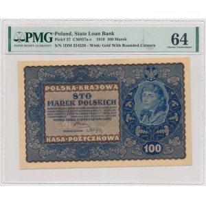100 mkp 1919 - ID Serja M