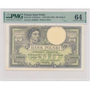 500 złotych 1919 - SA
