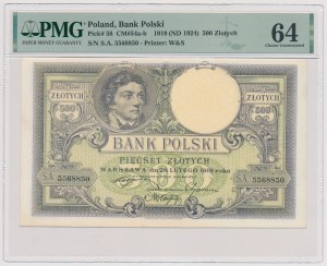 500 zloty 1919 - SA