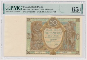50 zlatých 1929 - EF