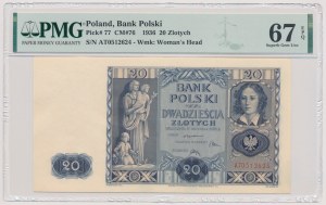 20 gold 1936