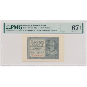 1 złoty 1941 - AA