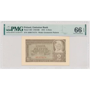 2 złote 1941 - AH